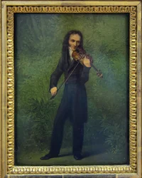 Porträt von Niccolò Paganini 1782-1840, 1830-1831