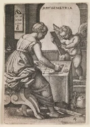 Arithmetica, aus der Serie „Die freien Künste“