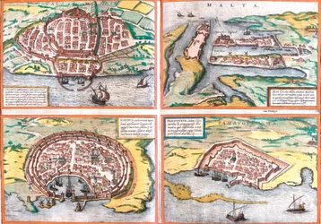 Cagliari, Malta, Rhodos, Famagusta, Italien, Malta, Griechenland, Zypern