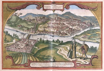 Budapest, Ungarn (Gravur)
