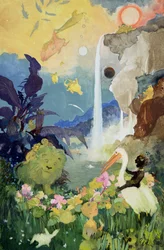 Fantasie-Naturszene