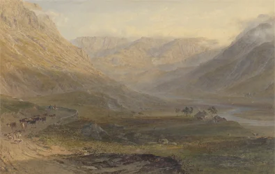 Nant Francon, Nordwales, 1862