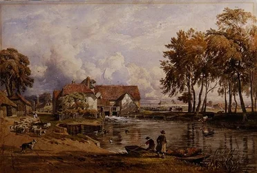 Streatley Mühle: An der Themse
