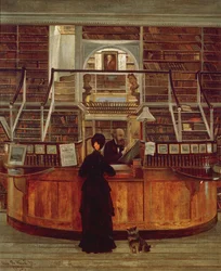 Philadelphia Bibliothek, 1875