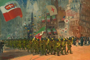 Die Bersaglieri, 1918