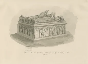 Leigh Kirche - Denkmal von Sir John Aston