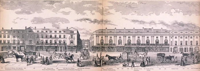 Panorama von London, 1849