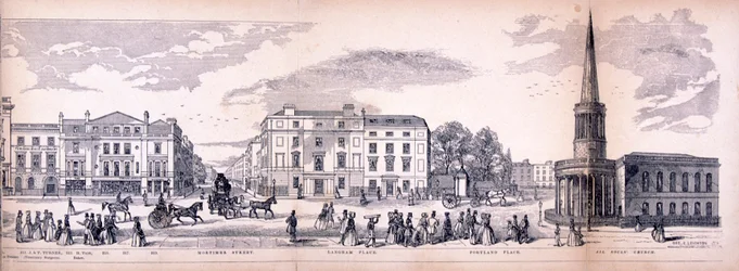 Panorama von London, 1849