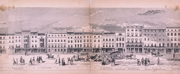 Panorama von London, 1849