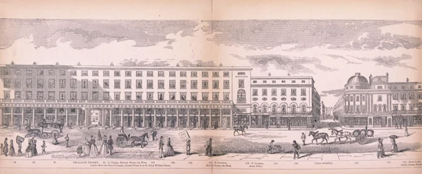 Panorama von London, 1849