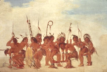 Tanz der Krieger bei Fort Snelling