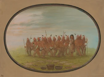 Tanz zum Berdache - Saukie, 1861-1869