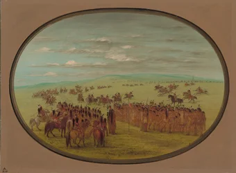 Pferderennen - Minatarrees, 1861-1869