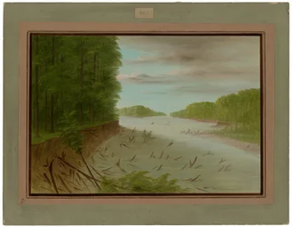 Szene vom unteren Mississippi