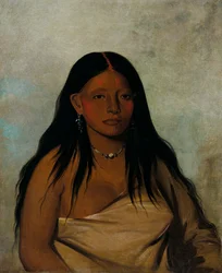 Shé-de-ah, Wild Sage, eine Wichita-Frau, 1834