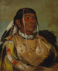 Sha-có-pay, Der Sechs, Häuptling der Plains Ojibwa