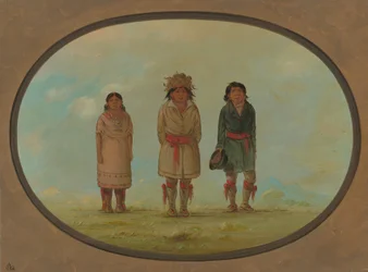 Drei Creek-Indianer
