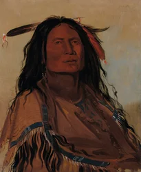 Wúk-mi-ser, Korn, ein Miniconjou-Krieger, 1832