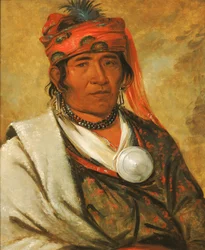 Ye-hów-lo-gee, Die Wolke, ein Häuptling, 1838