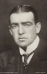Ernest Shackleton (1874-1922), britischer Antarktisforscher