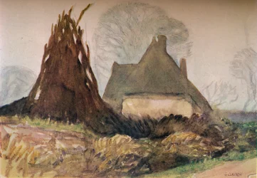Holzfällers Hütte, 20. Jahrhundert, 1931