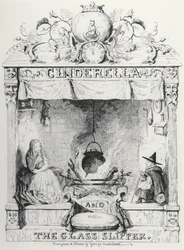 Frontispiz von Aschenputtel und der gläserne Schuh von Charles Perrault