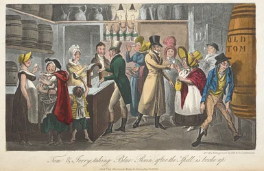 Tom & Jerry trinken Blue Ruin nach dem Ende des Zaubers, 