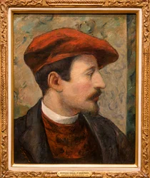 Porträt von Paul Gauguin (1848-1903) von George Daniel de Monfreid (1856-1929) - Museum of Fine Arts ~ St. Petersburg, Florida, USA