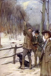 Moderne Fasanenjagd