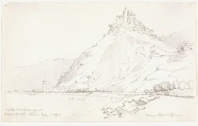 Burg Marksburg bei Braubach, Rhein