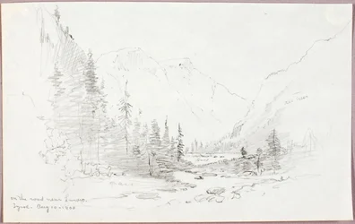 Auf der Straße bei Landro, Tirol