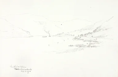 Der Rhein unterhalb von Niederheimbach