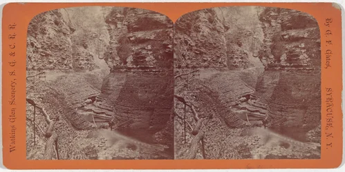 Watkins Glen Landschaft, Spiral Gorge