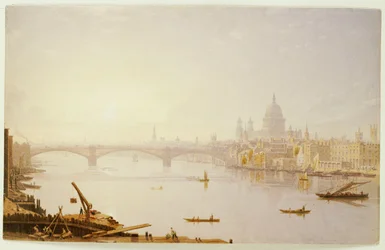 Southwark Bridge und St. Paul