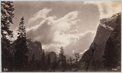 Yosemite-Tal, mit Wolken