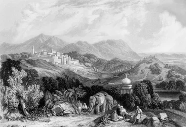 Die Stadt Nahun, 1838