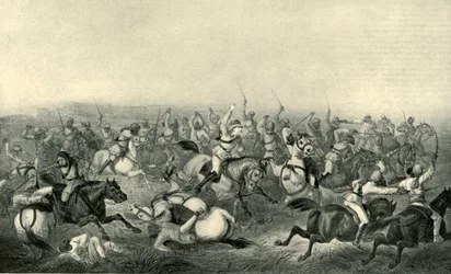 Angriff von Hodsons Horse bei Rhotuck