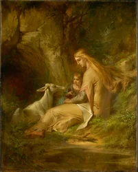 St. Genevieve von Brabant im Wald, 1860er Jahre