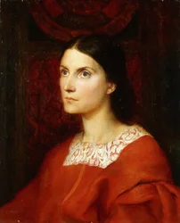 Porträt von Lady Wolverton, geborene Georgina Tufnell