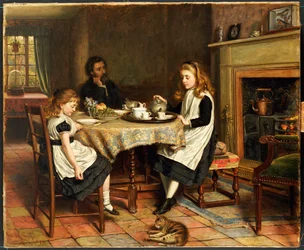 Es gibt kein Kaminfeuer..., 1874