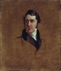Porträtskizze von John Poulter, 1834
