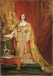 Königin Victoria legt den Krönungseid ab, 28. Juni 1838