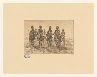 Husaren im Galopp