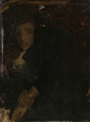 MCJ (Marie) Jordan (1866-1948), die Frau des Künstlers