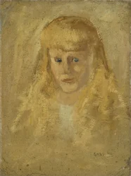 Marie Anne Henriette Breitner (geb. 1882-06-14), die Halbschwester des Malers