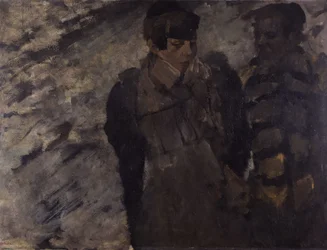 Winter (Mädchen im Schnee)