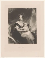Porträt von Georgiana Agar-Ellis