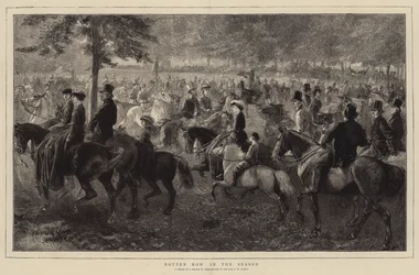 Rotten Row in der Saison