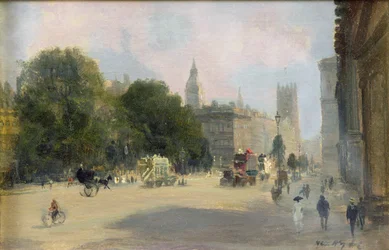 Früher Nachmittag, Whitehall, London