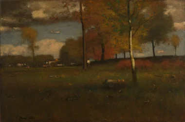 Nahe dem Dorf, Oktober
